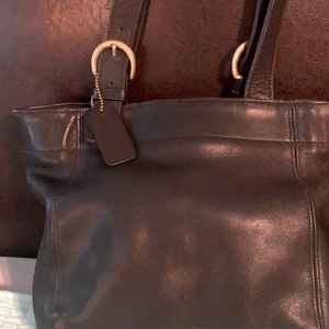 Vintage coach shoulder bag